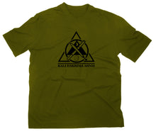 Lade das Bild in den Galerie-Viewer, Styletex23 T-Shirt Herren Kalima Eskrima Arnis Logo, oliv, XXL