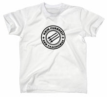 Lade das Bild in den Galerie-Viewer, Styletex23 T-Shirt Herren Kein Fußbreit dem Faschismus Logo, weiss, XXL
