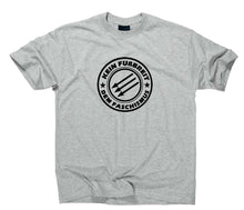 Lade das Bild in den Galerie-Viewer, Styletex23 T-Shirt Herren Kein Fußbreit dem Faschismus Logo, sport grey, XXL