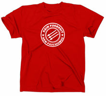 Lade das Bild in den Galerie-Viewer, Styletex23 T-Shirt Herren Kein Fußbreit dem Faschismus Logo, rot, XXL