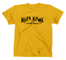 Lade das Bild in den Galerie-Viewer, Styletex23 T-Shirt Herren Killer Klowns From Outer Space, Kult, gelb, XXL