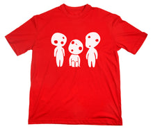 Lade das Bild in den Galerie-Viewer, Styletex23 T-Shirt Herren Kodama Baumgeist Geist, rot, XXL