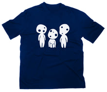 Lade das Bild in den Galerie-Viewer, Styletex23 T-Shirt Herren Kodama Baumgeist Geist, navy, XXL