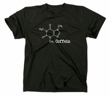 Lade das Bild in den Galerie-Viewer, Styletex23 T-Shirt Herren Koffein Coffein Fun, Kaffee Coffee, schwarz, XXL