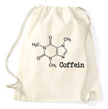 Lade das Bild in den Galerie-Viewer, Styletex23 Turnbeutel Caffeine Coffe Espresso Junkie