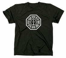 Lade das Bild in den Galerie-Viewer, Styletex23 T-Shirt Herren Lost Der Pfeil Logo Dharma Initiative, schwarz, XXL