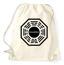 Lade das Bild in den Galerie-Viewer, Styletex23 Turnbeutel Lost Dharma Initiative Logo Symbol