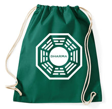 Lade das Bild in den Galerie-Viewer, Styletex23 Turnbeutel Lost Dharma Initiative Logo Symbol
