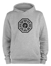 Lade das Bild in den Galerie-Viewer, Styletex23 Kapuzenpullover Lost Die Hydra Logo Dharma Initiative, XXL grau