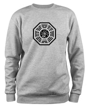 Lade das Bild in den Galerie-Viewer, Styletex23 Sweatshirt Lost Die Hydra Logo Dharma Initiative, XXL grau
