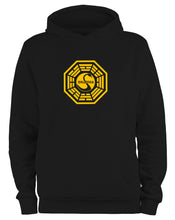 Lade das Bild in den Galerie-Viewer, Styletex23 Kapuzenpullover Lost Station 3 Dharma Initiative, schwarz XXL