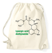 Lade das Bild in den Galerie-Viewer, Styletex23 Turnbeutel LSD Lysergic Acid Diethylamide structural chemical formula