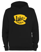 Lade das Bild in den Galerie-Viewer, Styletex23 Kapuzenpullover Luke's Stars Hollow Logo, schwarz XXL