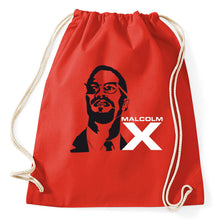 Lade das Bild in den Galerie-Viewer, Styletex23 Turnbeutel Malcolm X Black Power