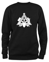 Lade das Bild in den Galerie-Viewer, Styletex23 Sweatshirt Maurer Handwerk Zunft Logo, schwarz XXL