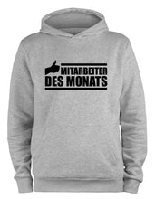 Lade das Bild in den Galerie-Viewer, Styletex23 Kapuzenpullover Mitarbeiter des Monats, XXL grau