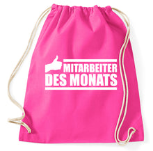 Lade das Bild in den Galerie-Viewer, Styletex23 Turnbeutel Mitarbeiter des Monats, pink