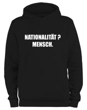 Lade das Bild in den Galerie-Viewer, Styletex23 Kapuzenpullover Nationalität Mensch, schwarz XXL