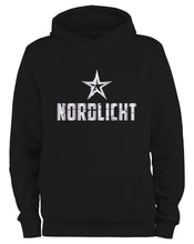 Lade das Bild in den Galerie-Viewer, Styletex23 Kapuzenpullover Nordlicht, schwarz XXL