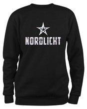Lade das Bild in den Galerie-Viewer, Styletex23 Sweatshirt Nordlicht, schwarz XXL