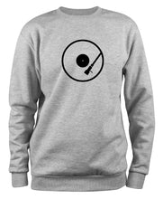 Lade das Bild in den Galerie-Viewer, Styletex23 Sweatshirt Plattenspieler, XXL grau
