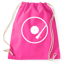 Lade das Bild in den Galerie-Viewer, Styletex23 Turnbeutel DJ Turntables Vinyl