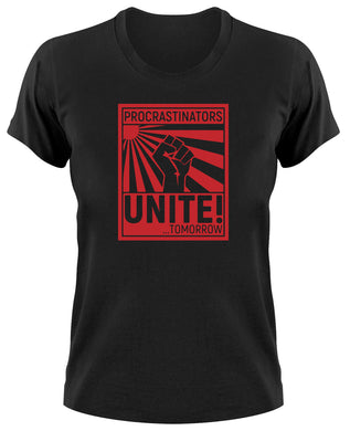 Styletex23 T-Shirt Damen Procrastinators of The World Unite