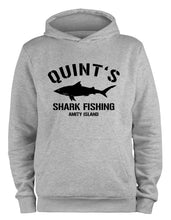 Lade das Bild in den Galerie-Viewer, Styletex23 Kapuzenpullover Quint's Shark Fishing Amity Island, XXL grau