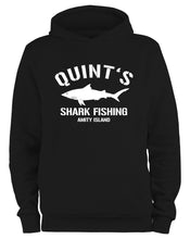 Lade das Bild in den Galerie-Viewer, Styletex23 Kapuzenpullover Quint's Shark Fishing Amity Island, schwarz XXL