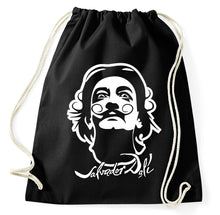 Lade das Bild in den Galerie-Viewer, Salvador Dali Turnbeutel Sportbeutel Gym Bag, schwarz