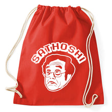 Lade das Bild in den Galerie-Viewer, Satoshi Nakamoto Turnbeutel Sportbeutel Gym Bag, red