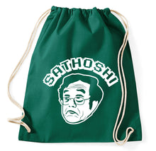 Lade das Bild in den Galerie-Viewer, Satoshi Nakamoto Turnbeutel Sportbeutel Gym Bag, flaschengrün