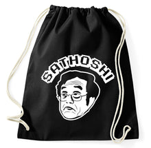 Lade das Bild in den Galerie-Viewer, Satoshi Nakamoto Turnbeutel Sportbeutel Gym Bag, schwarz