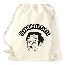 Lade das Bild in den Galerie-Viewer, Satoshi Nakamoto Turnbeutel Sportbeutel Gym Bag, natur
