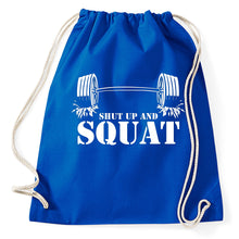 Lade das Bild in den Galerie-Viewer, Styletex23 Turnbeutel Shut Up And Squat Training