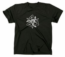 Lade das Bild in den Galerie-Viewer, Styletex23 T-Shirt Herren Sizilien Flagge Italien, schwarz, XXL
