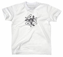 Lade das Bild in den Galerie-Viewer, Styletex23 T-Shirt Herren Sizilien Flagge Italien, weiss, XXL