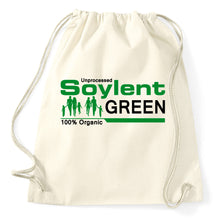Lade das Bild in den Galerie-Viewer, Styletex23 Turnbeutel Soylent Green is People Slogan