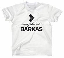 Lade das Bild in den Galerie-Viewer, Styletex23 T-Shirt Herren sonst fahre ich Barkas IFA Logo, Weiss, XXL