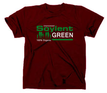 Lade das Bild in den Galerie-Viewer, Styletex23 T-Shirt Herren Soylent Green, Jahr 2022 die überleben wollen, maroon, XXL