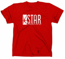 Lade das Bild in den Galerie-Viewer, Styletex23 T-Shirt Herren Star Laboratories, Logo, rot, XXL