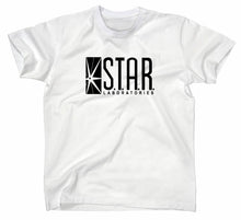 Lade das Bild in den Galerie-Viewer, Styletex23 T-Shirt Herren Star Laboratories, Logo, weiss, XXL