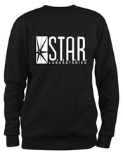 Lade das Bild in den Galerie-Viewer, Styletex23 Sweatshirt Star Laboratories Labs Logo, schwarz XXL
