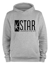 Lade das Bild in den Galerie-Viewer, Styletex23 Kapuzenpullover Star Laboratories Labs Logo, XXL grau