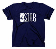 Lade das Bild in den Galerie-Viewer, Styletex23 T-Shirt Herren Star Laboratories, Logo, navy, XXL