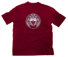 Lade das Bild in den Galerie-Viewer, Styletex23 T-Shirt Herren SG1 Logo, maroon, XXL