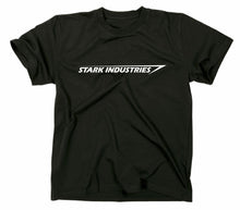 Lade das Bild in den Galerie-Viewer, Styletex23 T-Shirt Herren Stark Industries Logo, Iron Man, schwarz, XXL