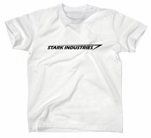 Lade das Bild in den Galerie-Viewer, Styletex23 T-Shirt Herren Stark Industries Logo, Iron Man, weiss, XXL