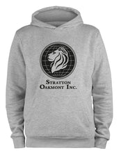 Lade das Bild in den Galerie-Viewer, Styletex23 Kapuzenpullover Stratton Oakmont Inc Logo, XXL grau