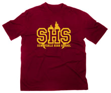 Lade das Bild in den Galerie-Viewer, Styletex23 T-Shirt Herren Sunnydale High School Buffy The Vampire Slayer, maroon, XXL